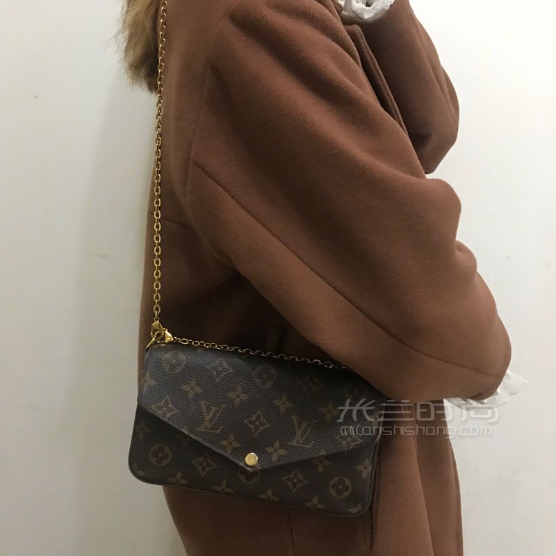 LV 老花三合一鏈條包 解鎖種背法 附上身圖_時尚 (9)