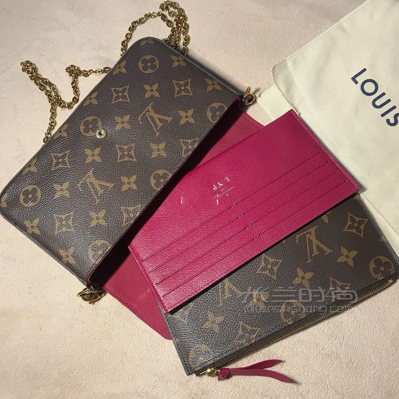 LV 老花三合一鏈條包 解鎖種背法 附上身圖_時尚 (2)