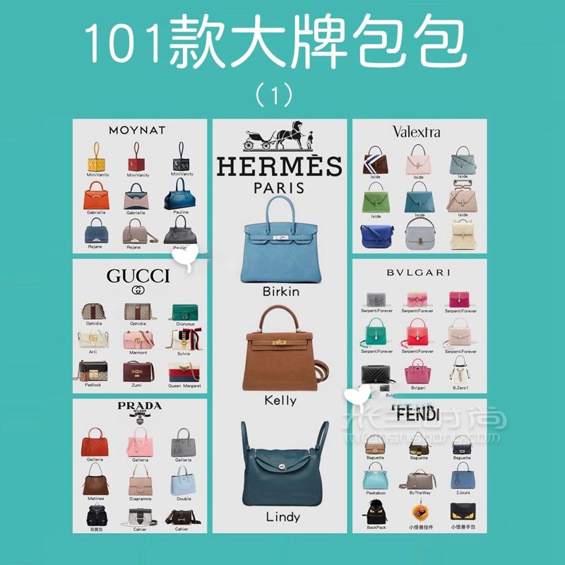 你應(yīng)該知道的101個十大經(jīng)典款奢侈品包包詳解時尚