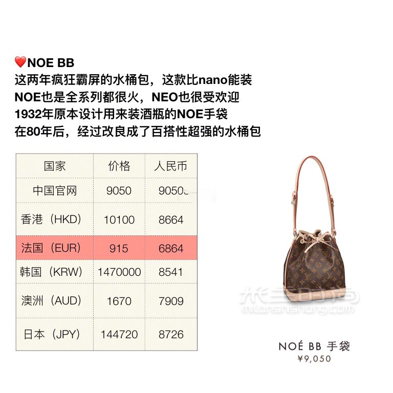 LV包包最經(jīng)典的9款包，LV包全球價格對比，祝大家都能買到心水的包 (4)