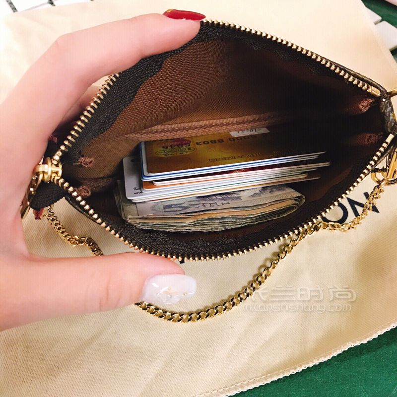 給大家安利一款LV神包！LV pochette麻將包零錢包看圖文 (3)