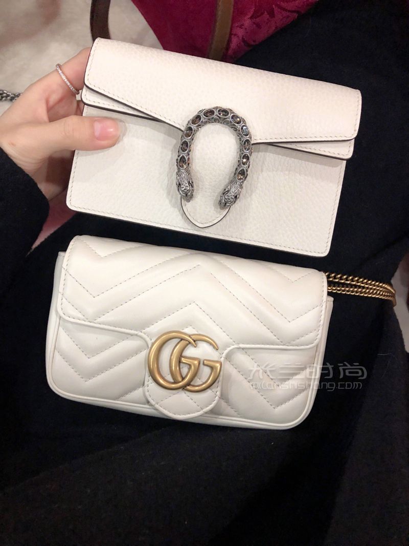 Gucci 2019新款酒神 小白包全場(chǎng)最靚的仔 當(dāng)兩款小白包放在一起的時(shí)候 (1)