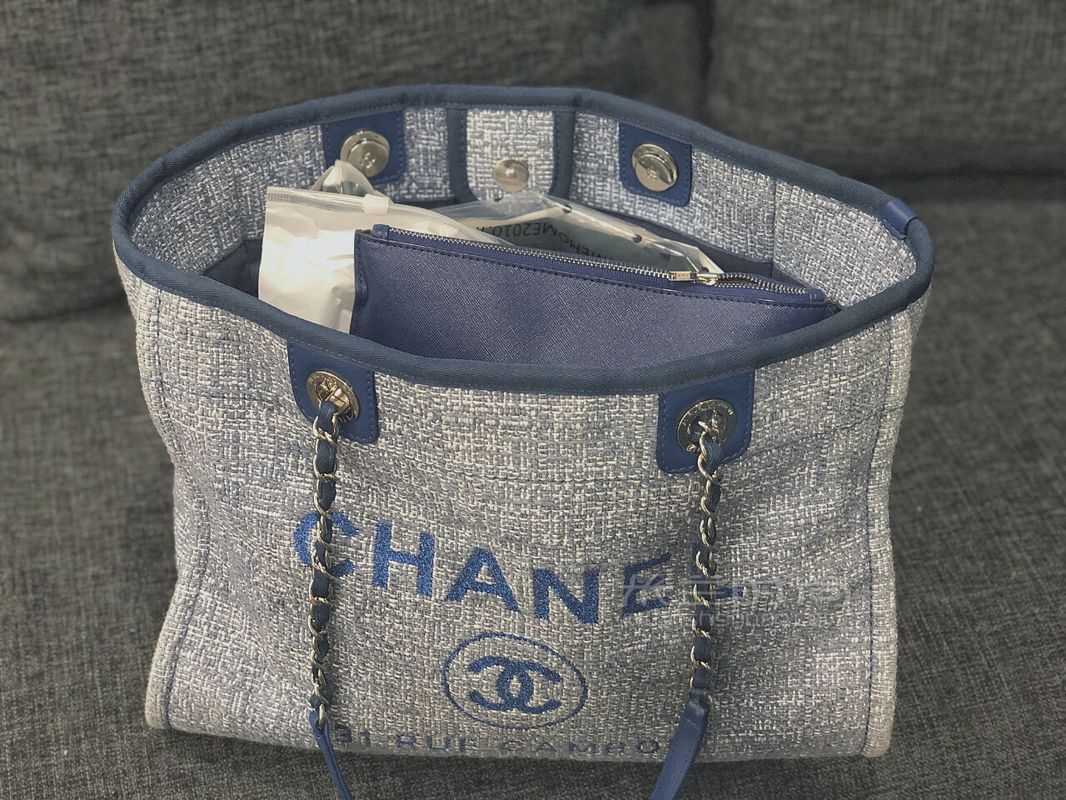 關(guān)于Chanel帆布沙灘包 不是太常買很貴的奢侈品所以入手的東西都算性價比高 (3)