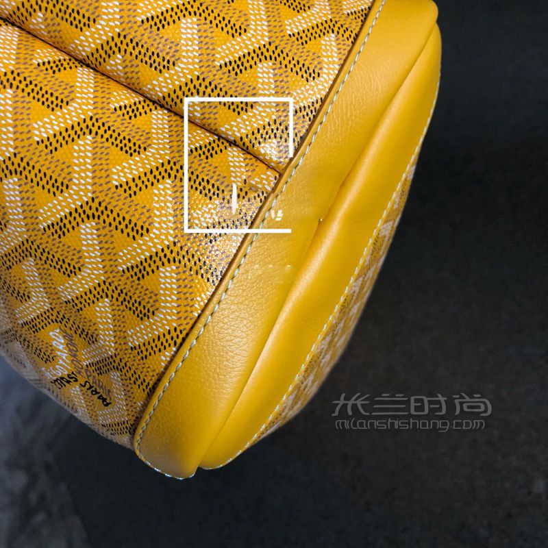Goyard 高雅德 artois 拉鏈款黃色購(gòu)物袋大號(hào) 狗牙的這款包我覺得真的是Tote (7)