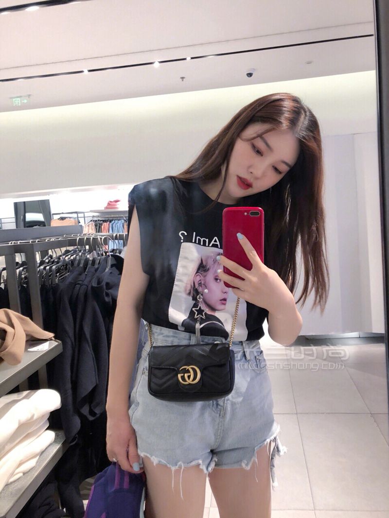 gucci marmont super mini初級(jí)入門款小包包