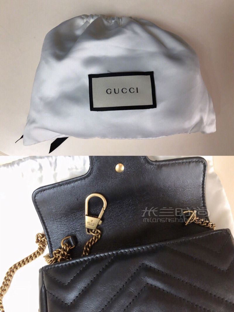 gucci marmont super mini初級(jí)入門款小包包 (3)
