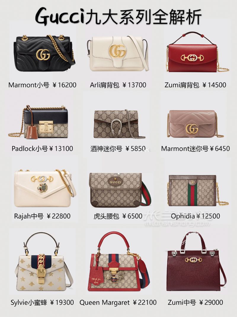 Gucci包包九大系列全解析！九張圖讓你全了解 (1)