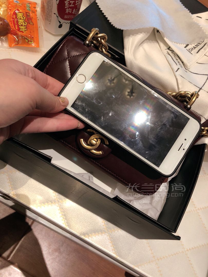 香奈兒風琴口蓋包 (5)