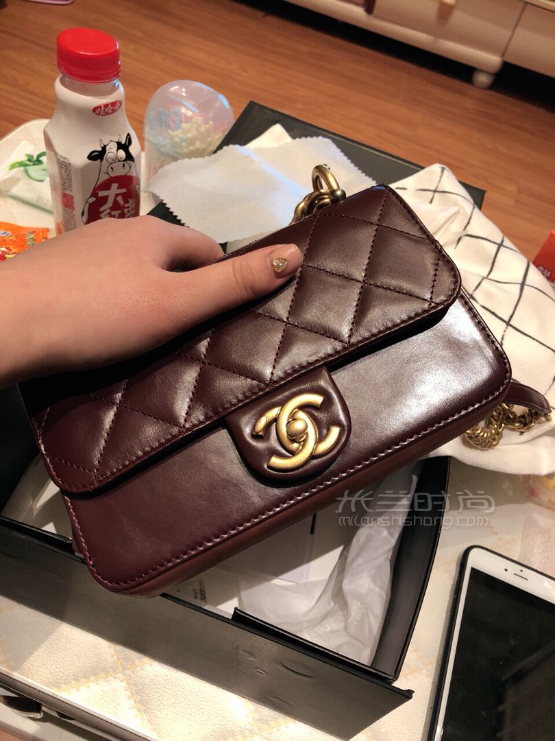 香奈兒風琴口蓋包 (4)