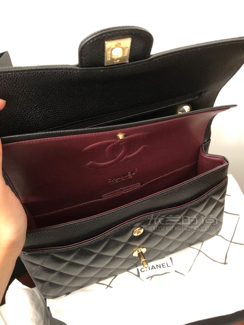 實現(xiàn)夢想的第一步先來只香奈兒包！Chanel cf黑金 (3)