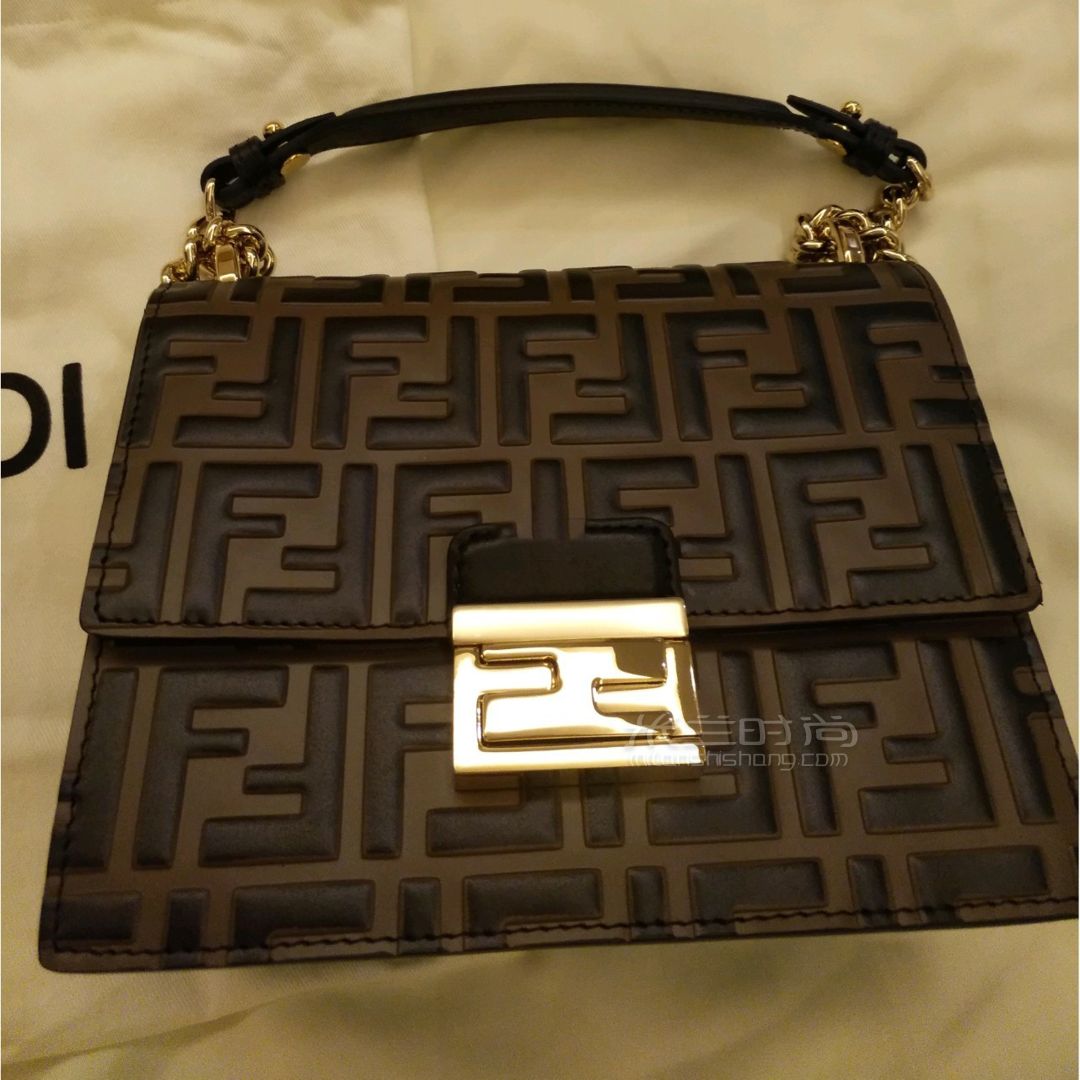 65_Fendi19年秋冬新款 kan u 老花包_箱包_時尚 (6)