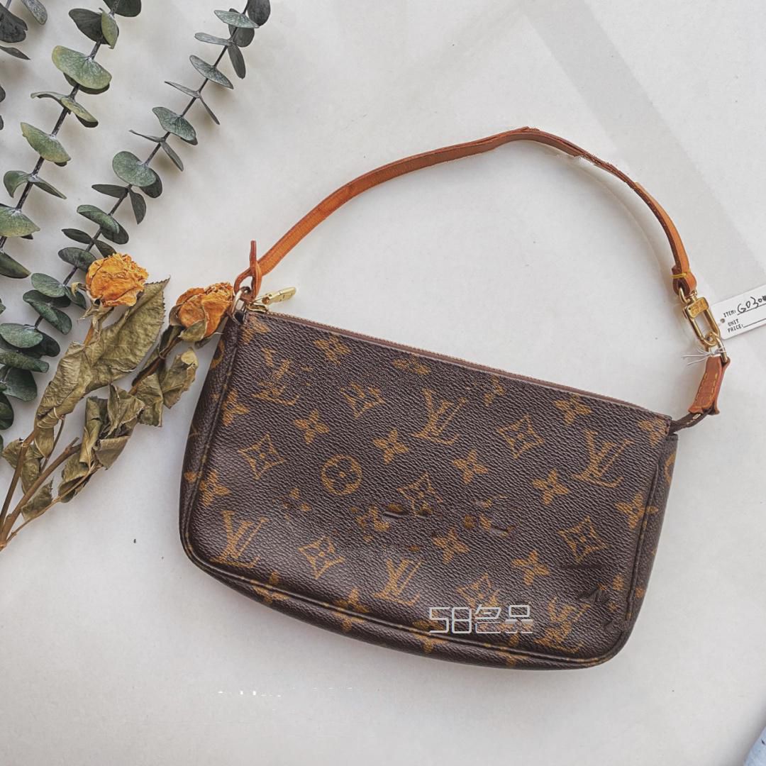 中古包分享系列之小包 LV老花麻將包,lv漆皮貝殼包中號價格_1