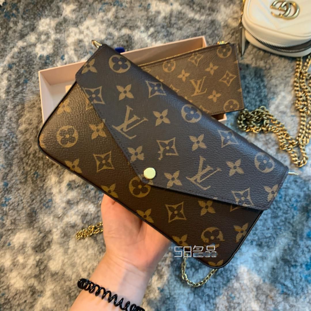 LV三合一鏈條包+Gucci手機包,lv 51135_14