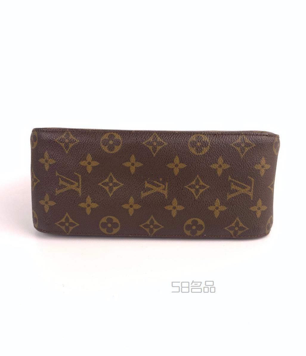 99新 Lv 路易威登 looping中號 中古老花包,lv手鏈辨認真假_3