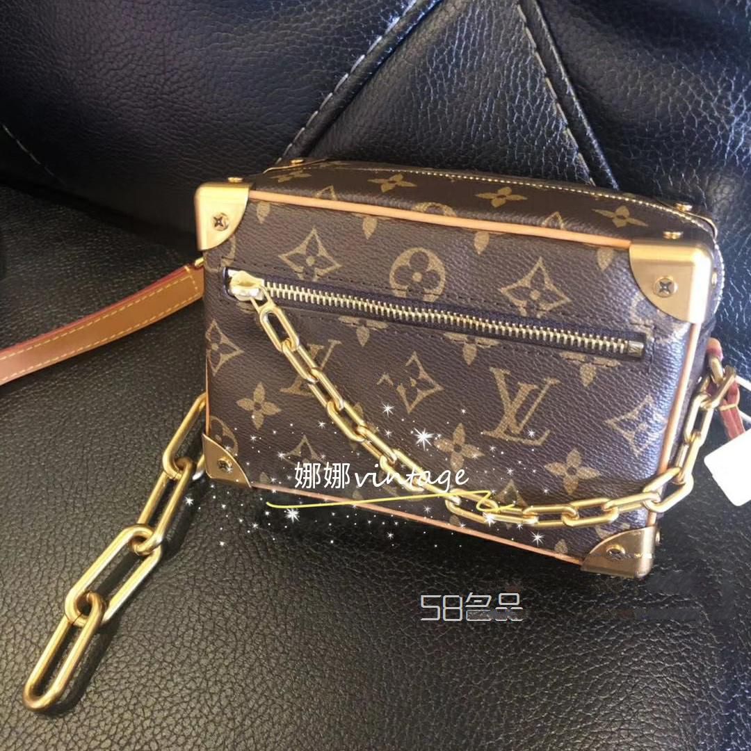 LV盒子包老花中古包拆包路易威登,lv男裝_1