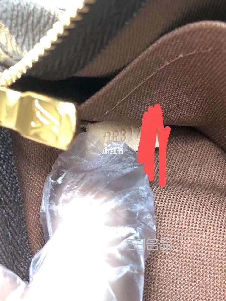 LV路易威登包包真假細節(jié)圖科普一下,lv印花咖啡色_12