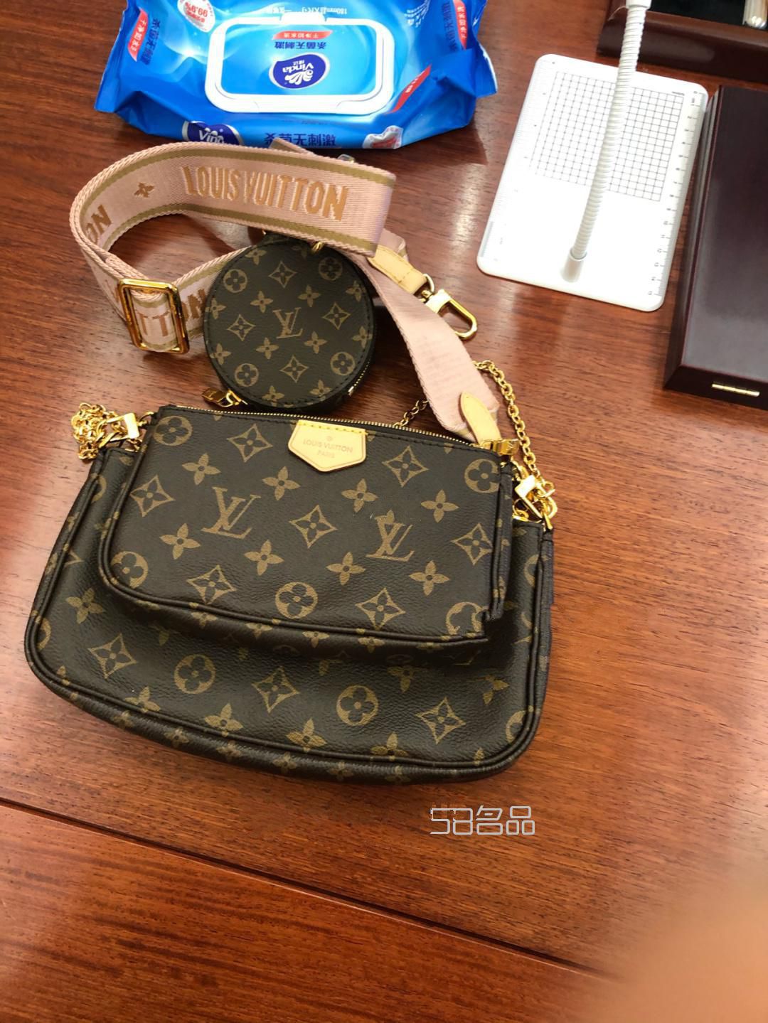 我確定我買(mǎi)到了lv五合一的假包,lv n41174_1