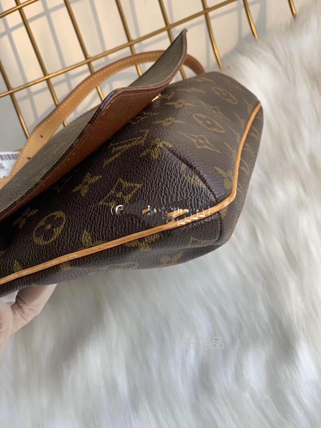 LV老花橫版王菲包,lv手包有編號嗎_12
