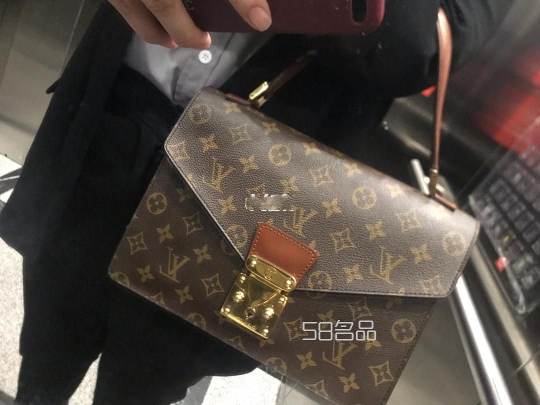 LV Vintage 中古包 協(xié)和廣場(chǎng),lv跟bv的差別_1