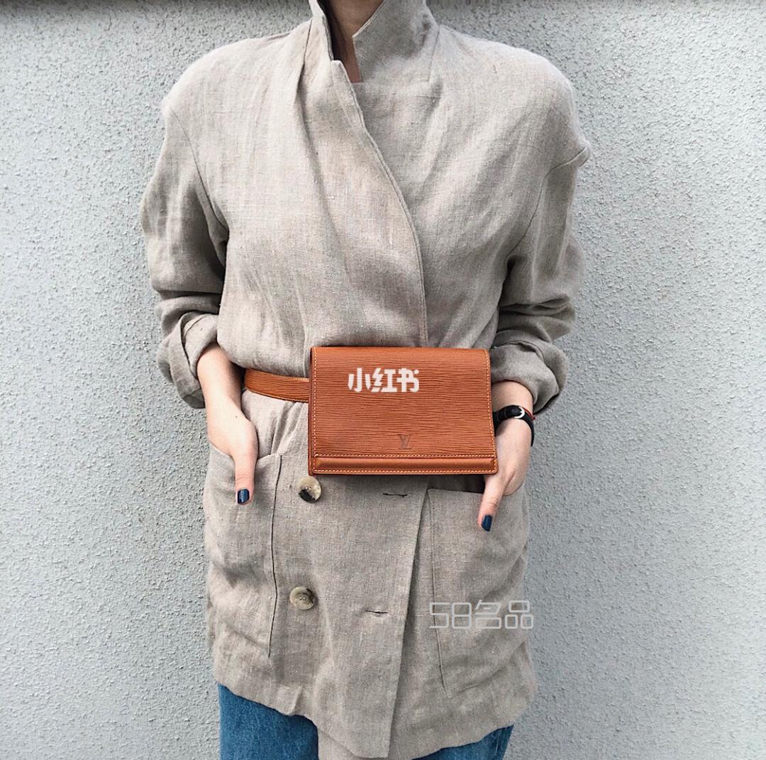 中古包分享VINTAGE LV腰包,lv水波紋貝殼包_1