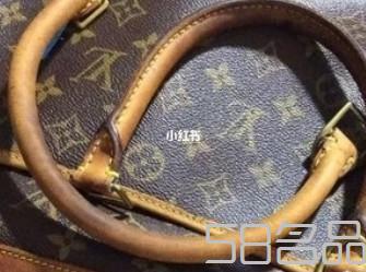 LV 包黃色配皮發(fā)黑老化開(kāi)裂的修復(fù)！,lv官網(wǎng) 錢(qián)包老花_3