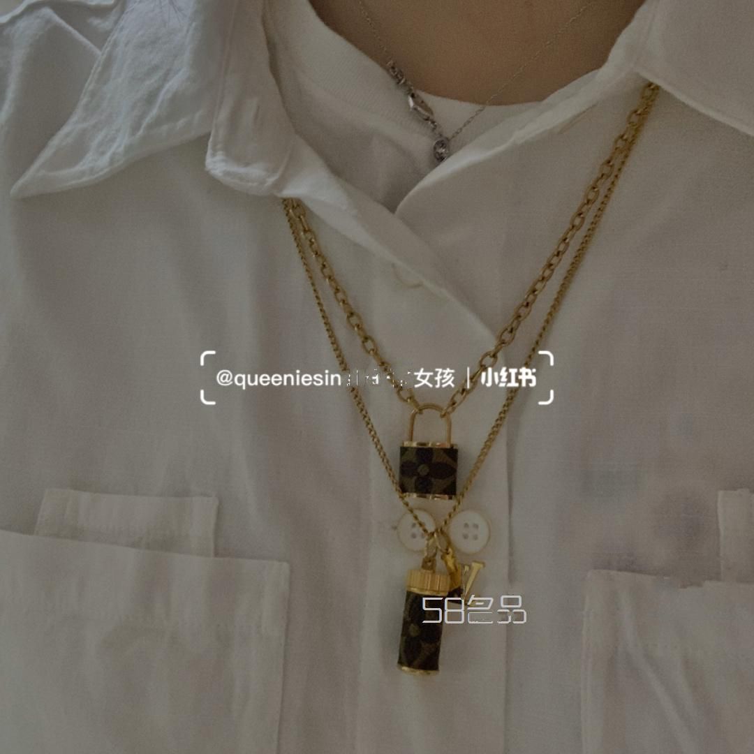 分享lv中古老花拆包改造｜ 項(xiàng)鏈,lv speedy 30 法國(guó)價(jià)格_5