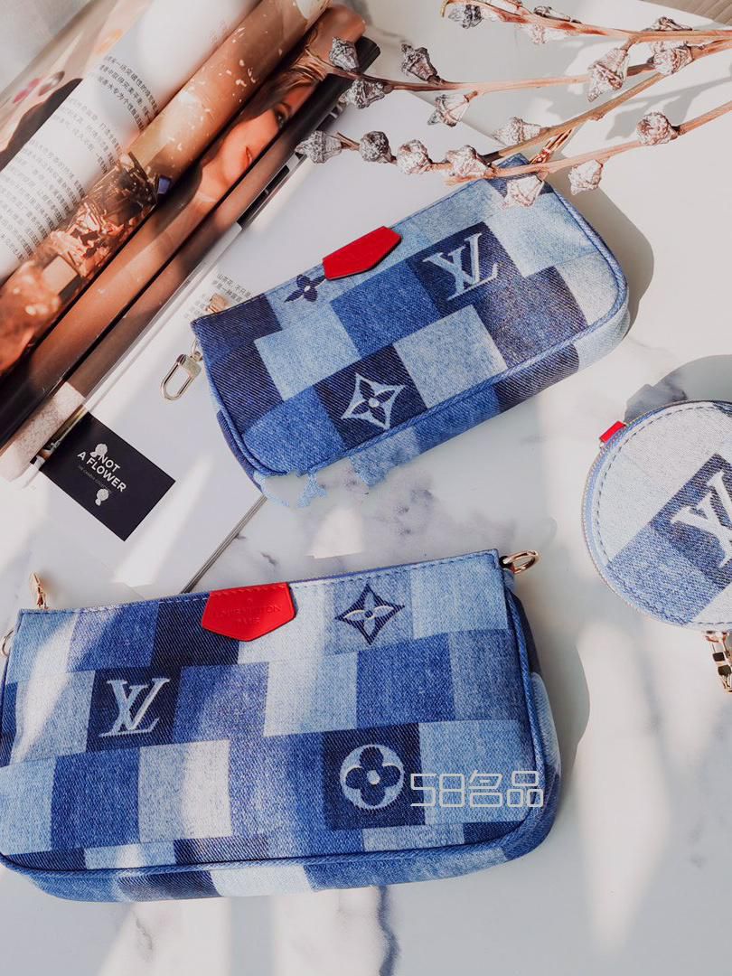一包多種背法的LV麻將包無敵了好看又實(shí)用,lv拉鏈女士錢包圖片_9