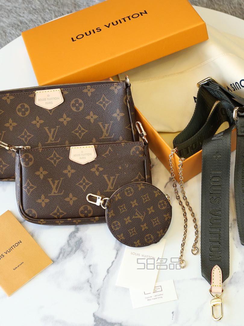 一包多種背法的LV麻將包無敵了好看又實(shí)用,lv拉鏈女士錢包圖片_18