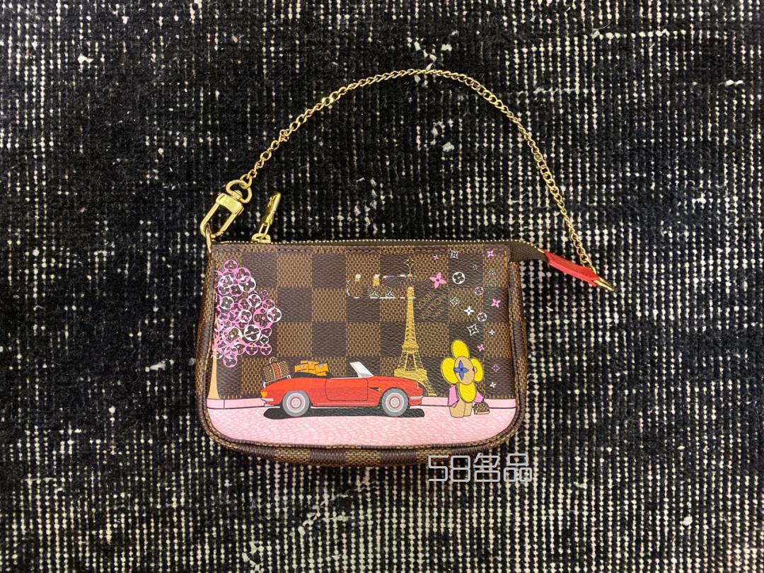 LV限定小麻將包,clemence lv錢包_7