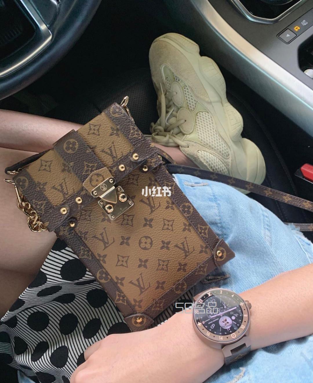 lv手機(jī)包盒子包,lv brazza 真假_1