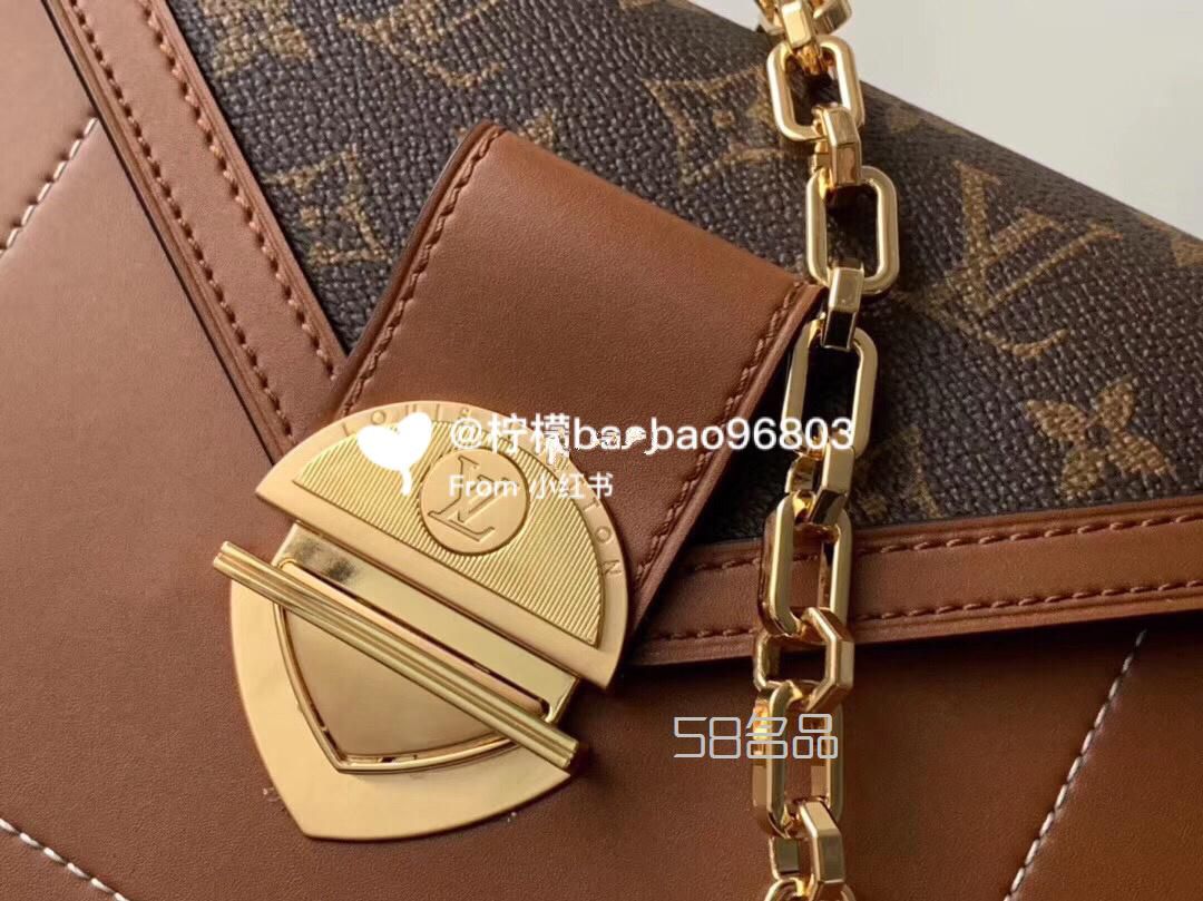 LV路易威登老花拼色BIFACE雙面郵差包,lv m60049_1