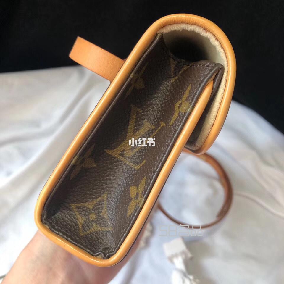 最?lèi)?ài)腰包  vintage LV老花腰包胸包,lv印花包好搭配嗎_14