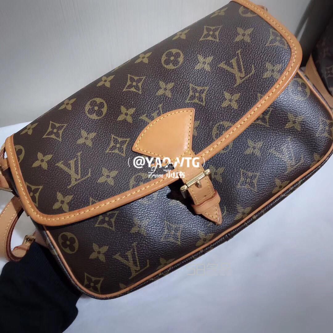 LV老花中古款郵差包,lv旅行包價格_1
