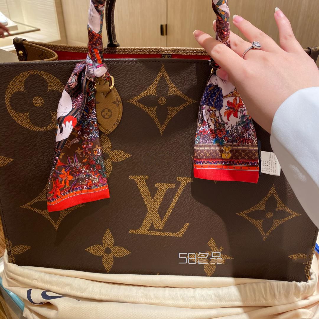 LV老花托特包,lv男包手提包型號(hào)_3