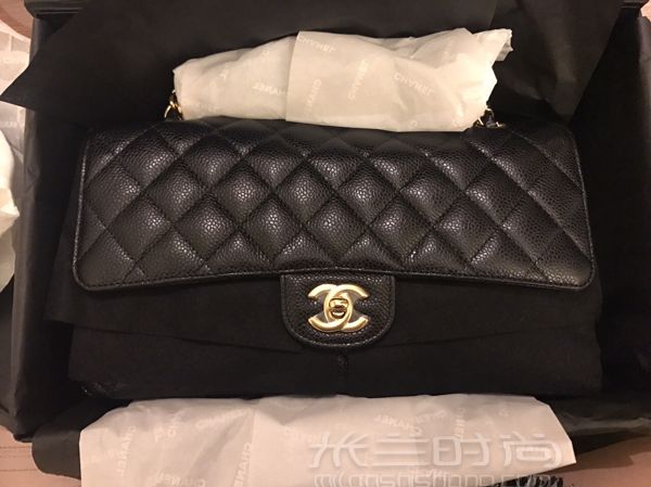 Chanel cf 中號(hào) 第一個(gè)香奈兒包包～ 5／13／2018購(gòu)于海港城Chanel～_3