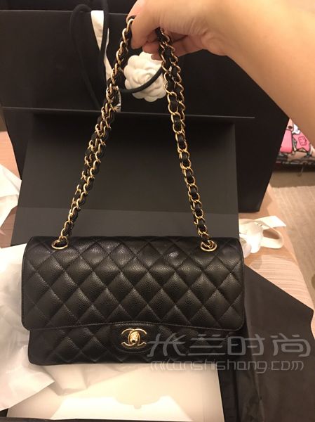 Chanel cf 中號(hào) 第一個(gè)香奈兒包包～ 5／13／2018購(gòu)于海港城Chanel～_1
