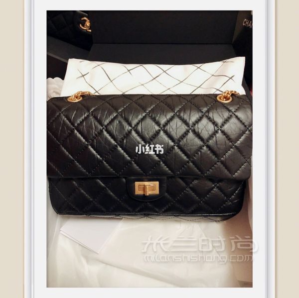 官宣Chanel 香奈兒 11月1日漲價前的瘋狂 終于終于入手了中號黑金2.55包包～_2