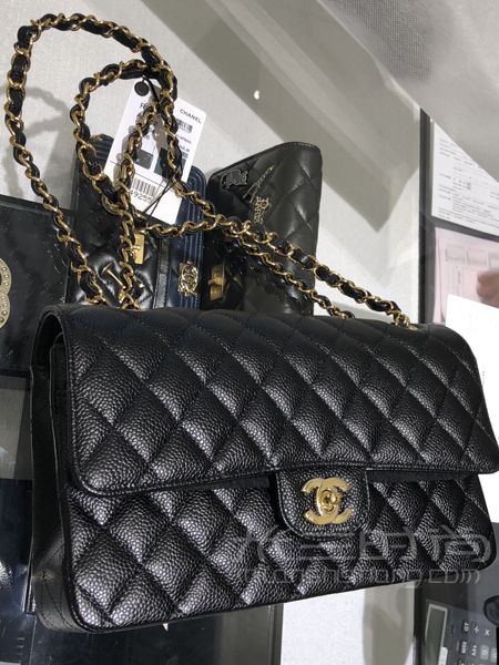 實現(xiàn)夢想的第一步先來只香奈兒包！Chanel cf黑金_7