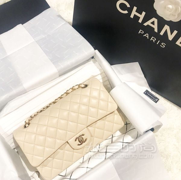 超難見到的奶白色香奈兒cf +香奈兒爆款珍珠漁夫鞋 去chadstone閑逛_1