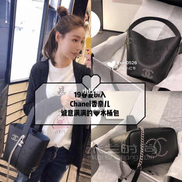 Chanel香奈兒水桶包 19春夏設(shè)計感爆棚 誠意滿滿的水桶包_1