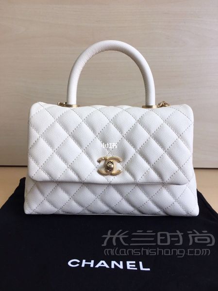 chanel coco handle 非常美貌的一只！白色很百搭優(yōu)雅大氣！_6