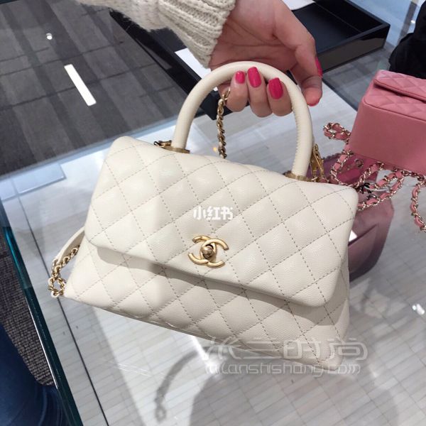 chanel coco handle 非常美貌的一只！白色很百搭優(yōu)雅大氣！_3