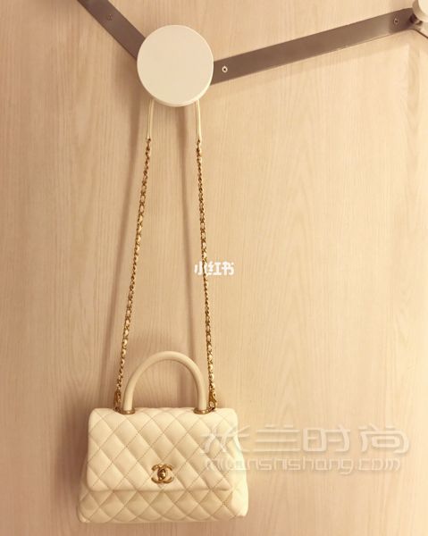 chanel coco handle 非常美貌的一只！白色很百搭優(yōu)雅大氣！_1