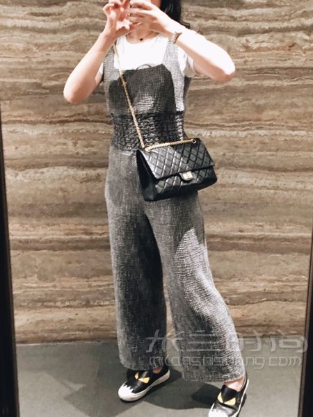 Chanel2.55中號上身圖實拍與使用體驗_1
