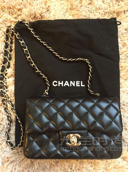 香奈兒 chanel mini cf 終于入手了！chanel classic flap_9