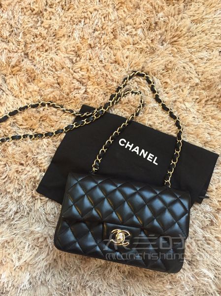 香奈兒 chanel mini cf 終于入手了！chanel classic flap_2