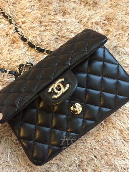 香奈兒 chanel mini cf 終于入手了！chanel classic flap_3