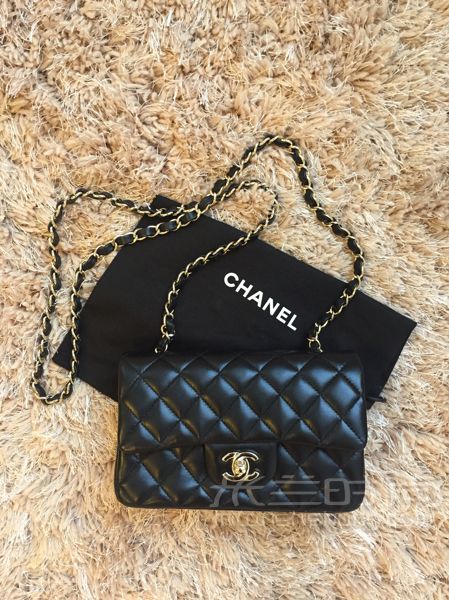 香奈兒 chanel mini cf 終于入手了！chanel classic flap_7