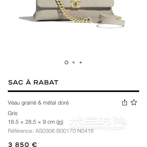 深夜剛喜提全亞洲第一只Chanel2019灰色大號口蓋包。原來看中Coco handle_9