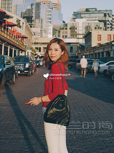 穿搭香奈兒Gabrielle流浪包復(fù)古雙肩款 好久沒上啦！_1